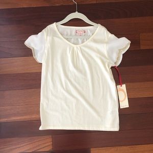 Ruby & Bloom White Blouse